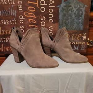 Vince Camuto Fileana Suede Split Shaft Bootie